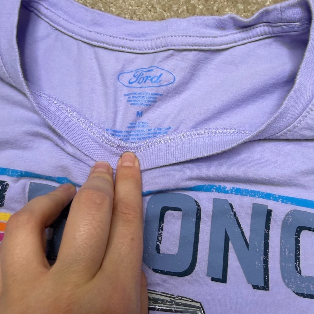 Ford Lavender Graphic Tee - Picture 5 of 5
